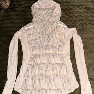 lululemon athletica Geometric White Jacket